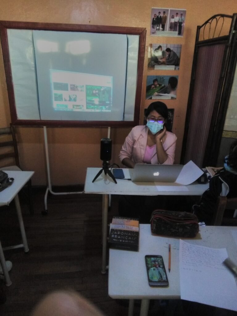 Cours de japonais au Japanese Club Manorintsoa